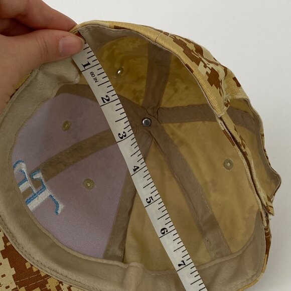 GoMatchUp Tampa Bay Rays TB Rays Military Camo Desert Sand Pixel Camouflage Hat - Picture 8 of 8